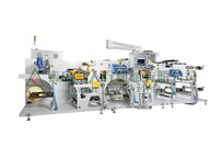 SR-A100 Adhesive label rotary bar coating machine