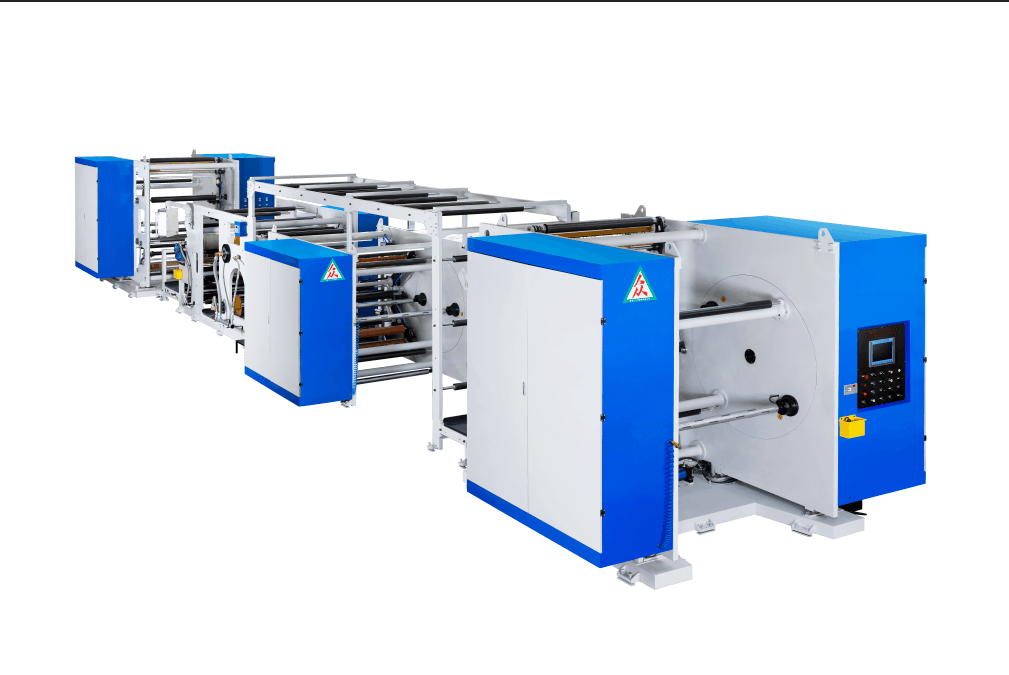 SR-A300 Full automatic-high speed(rotary bar)hot melt adhesive label coating machine